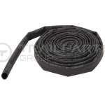 Black cable heat shrink sleeve 9.5mm - 4.8mm x 1m