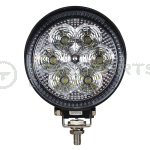 LED work lamp single bolt 12-24V 100mm round 1350 lumens