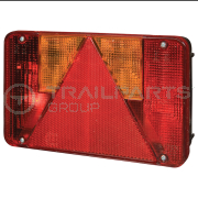 Radex rear lamp 5-function horizontal wire-in left