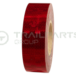 Conspicuity tape 50mm x 50m roll red*