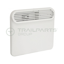 Wall mounted panel heater 240V 500W c/w thermostat & timer