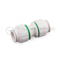 15mm push fit straight connector