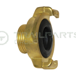 Twist type hose connecting coupler male thread 1" BSP