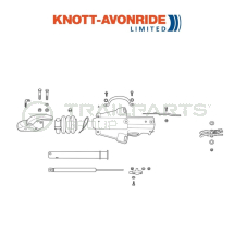 Knott-Avonride Cast Delta A-Frame Coupling Spares