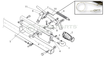 Meredith & Eyre 20CR Square Tube Coupling Spares