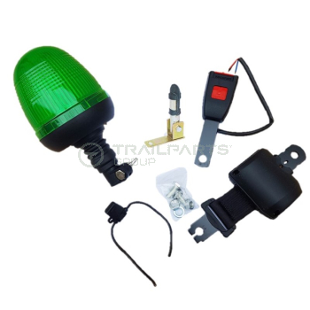 Seatbelt warning kit LED flexi spigot beacon fold down spigo