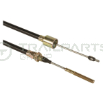 Knott brake cable heavy duty detachable 1200/1500mm