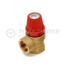 Pressure release valve brass adjustable 1 to 4 bar F/F 1/2inch
