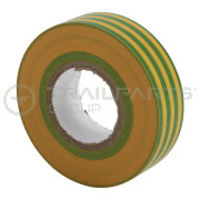 Electrical insulation tape green/yellow 19mm x 20m