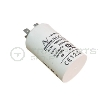 Capacitor 12.5uF 400/450V with spade terminals