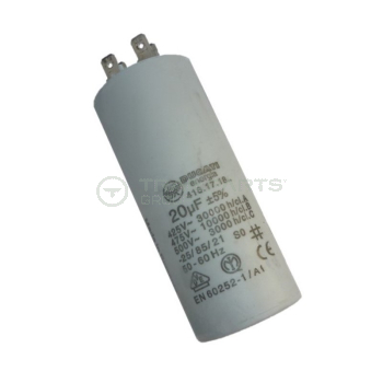 Capacitor 20uF 425-475V with spade terminals