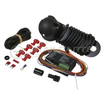 Towbar wiring kit 12N 7 pin c/w bypass relay and 2m cable