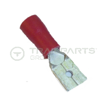 Spade connectors red male 2.8mm (x 100)