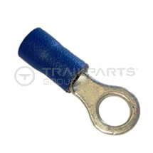 Blue ring crimp connector 5.3mm (x 100)