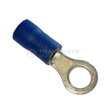 Blue ring crimp connector 5.3mm (x 100)