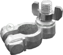 Battery terminal stud type 10mm stud & wing nut positive