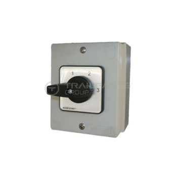 240V Salzer 0-1-2-3 isolator switch IP66 - 4 Position