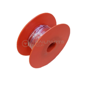 Red single core cable x 1mm (50m roll)