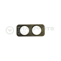 Double 28mm hole mounting panel
