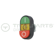 Oval red/green ON/OFF switch to suit Securi-Cabin Welfare