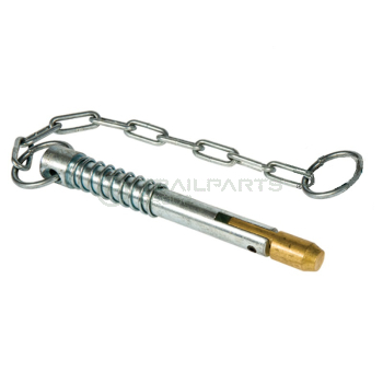 Sword pin 90 x 13mm with 25mm keyring