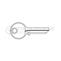 Key blank for Yale Cylinder Euro Lock - 1A