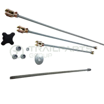Groundhog axle pin rod kit without pins