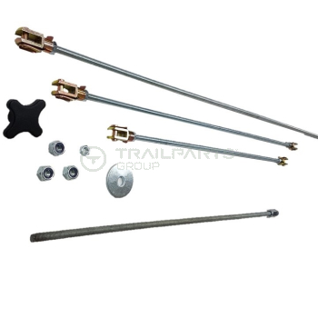 Axle pin rod kit to suit Groundhog (without pins)