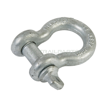 Bow shackle screw pin type SWL 3250kg certified