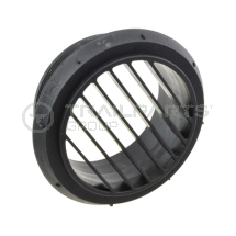 Round black air vent to suit to suit 90mm ducting