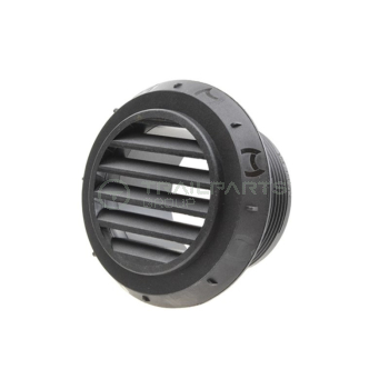Round black 45 degree air vent to suit 60mm ducting
