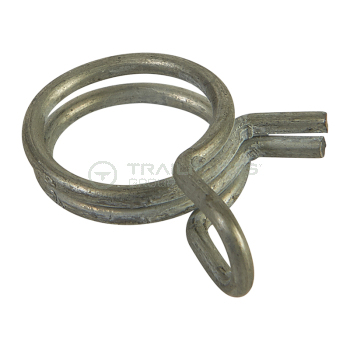 Double wire spring clamp for fuel hose 9.8 - 10.4mm (x 100)