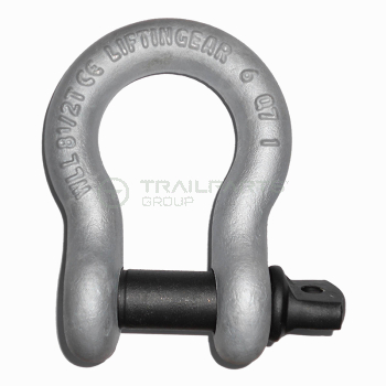 Bow shackle screw pin SWL 4750kg certified