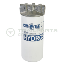 Water/particulate filter 70063 1inch BSP 10mu 150l/m & adaptor