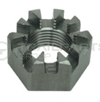Castle nut 3/4" BSF 10 slots for Ifor Williams hubs