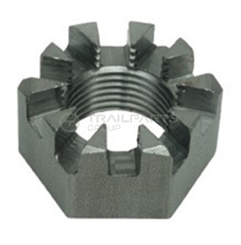 Castle nut 3/4Inch BSF 10 slots for Ifor Williams hubs