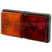 Rubbolite rear lamp two- section