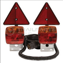 Light modules magnetic up to 3m c/w 7m cable (24V) 7 pin