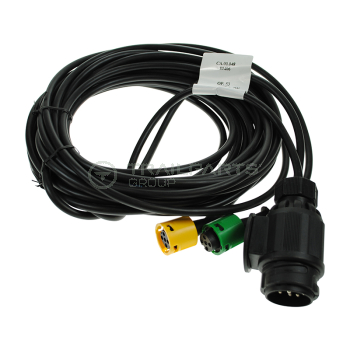 AJBA 8 pin wiring loom 6m for 5 pin lamps