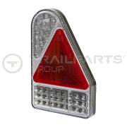 Rear combination lamp 10-30V LED 6-function vertical right