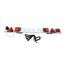 Lightboard 12V LED 4'6inch car recovery type 7 pin c/w straps