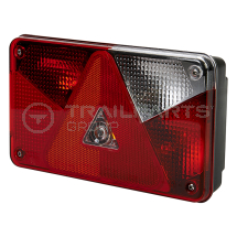 Aspoeck Multipoint V rear lamp R/H 8 pin c/w fog and reverse
