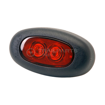 Rubbolite rear marker lamp LED 12/24V red 67 x 37mm