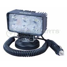 LED work lamp magnetic 12/24V 2.5m cable & plug 1350 lumens