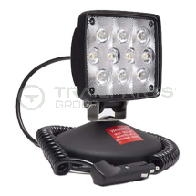 Britax LED work lamp magnetic 12/24V c/w plug 540 lumens
