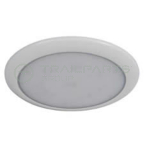 Interior roof lamp 12/24V LED white 197mm diameter