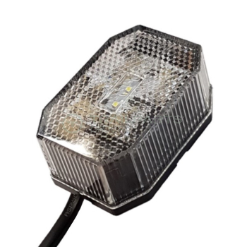 Aspoeck Flexipoint LED 12/24V front marker lamp 1m cable
