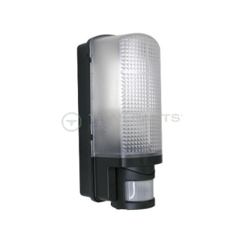 LED bulkhead lamp with PIR sensor 240V 6W IP44