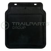 Mudflap for 10/14" mudguards 198/168 wide x 187/223mm high