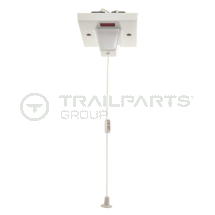 Ceiling 45A pull cord switch DP Neon